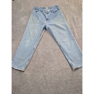 LL Bean Jeans Women's Size 16 Pet Light Blue Original Fit/ Relaxed (0506)